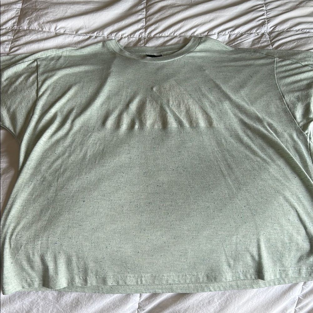 Adidas Green Short Sleeve Tee Casual Comfort